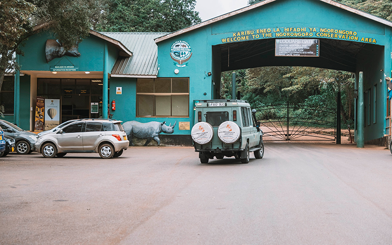 Route Map for this NGORONGORO DAY TRIP
